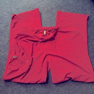Jockey Scrub Pants L Wine